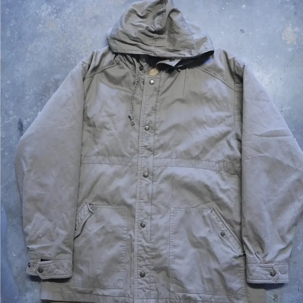 Vintage 80s London Fog Jacket Thinsulate 3M Hoodie Jacket Mens Size 42‎ Reg